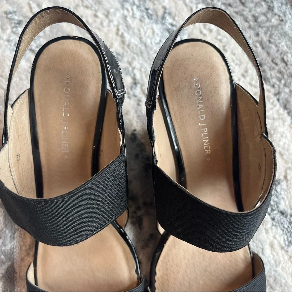 Donald J Pliner Neka Patent Leather Sandals